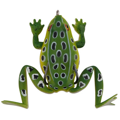 Frog Lure  6.5cm 19g Floating Soft Frog -Topwater  Bait for Bass, Catfish