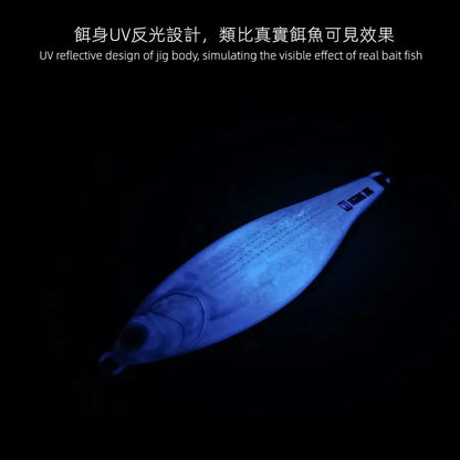 Metal Jig Bait Spinner Sinking 3D Eye Color Laser Spinning Gear Luring Cast Fishing Tackle Blade Hook Pesca VIB Lure