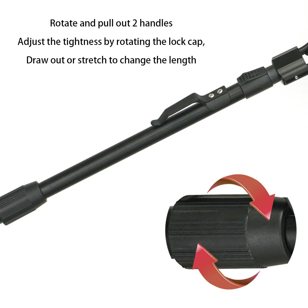 Folding Fishing Landing Net- Telescopic Fishing Net, EVA Handle Collapsible , Portable, Lightweight