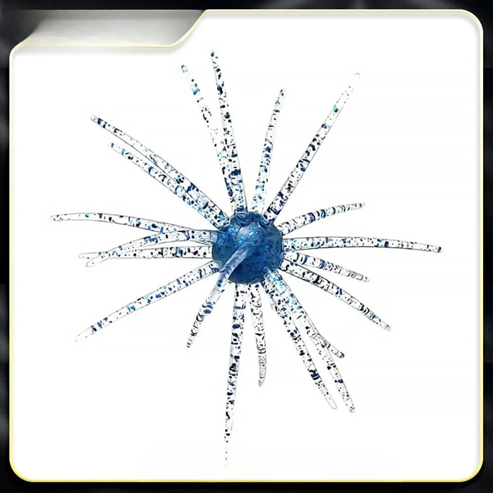 Artificial Sea Urchin Soft Lure TPE Material 2g 8g for Bass, Pike, Bream, Tilapia- HOT,NEW BASS BAIT