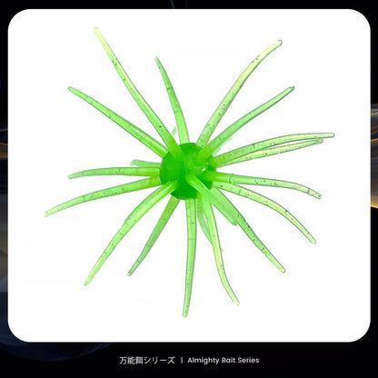 Bazooka 2.8g 8.7g Fishing Lure Simulated PVC Sea Urchin , Silicone- For Bream,  Bass, Tilapia