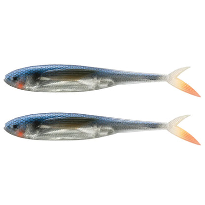 2Pcs Fishing Lures- Shad, Soft Artificial Bait for Pike, Bass, Trout