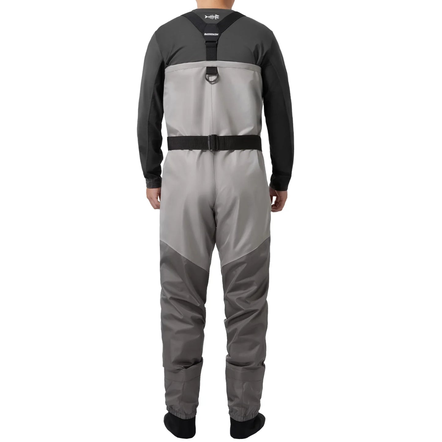 BASSDASH Fishing Chest Wader Lightweight Stocking Foot FW08 Men’s Breathable Waders Waterproof