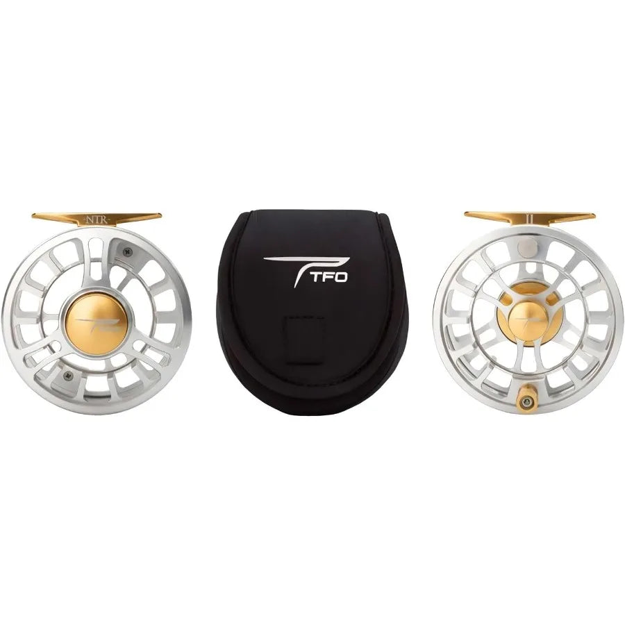 Templefork Outfitters NTR Fly Fishing Reel, New Design for Precision Casting and Smooth Line Retrieval in Freshwater and Saltwater