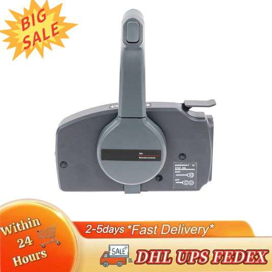 Outboard Remote Control Box Side Mount Outboard Motor Easy Operation Safety Guard For Small Fishing Boats Recreational