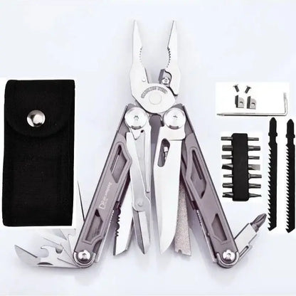 Daicamping DL30-s Multi Tool Multi-tool Folding Knife Scissor Cutter EDC Survival Gear Manual Multifunctional Plier Multitool