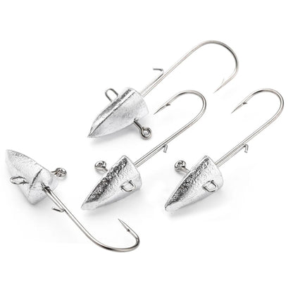 8 Pcs  Swimbait Hooks ,Super Needle Point Hook, Jig Heads for Saltwater