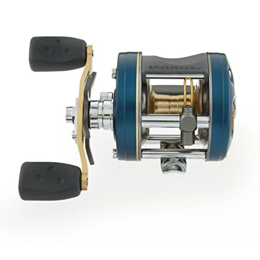 Ambassadeur C4 Baitcast Fishing Reel for HeavyDuty Fishing Applications with Smooth Casting Performance