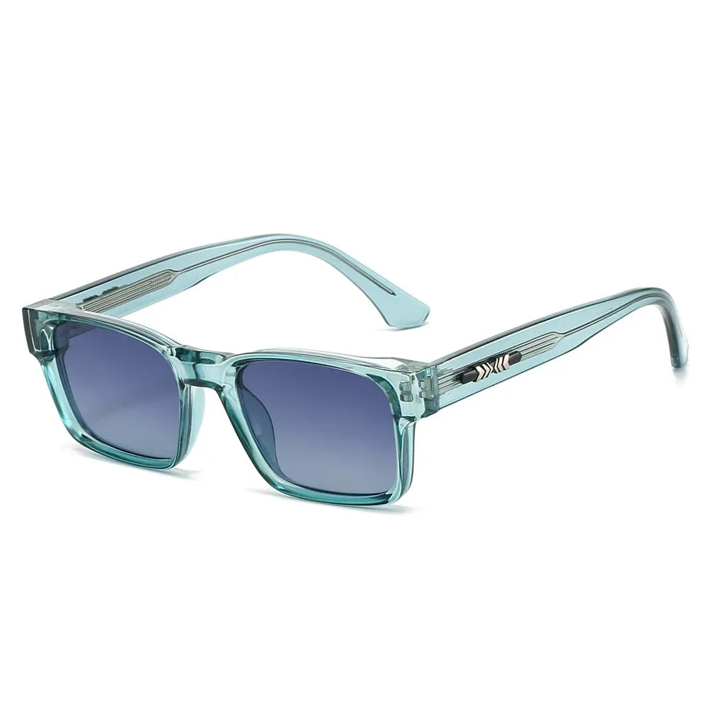 Quality Square Polarized Sunglasses, Metal Core, UV400 Unisex Sun Glasses- Travel, Hiking, Beach, Fishing Eyewear