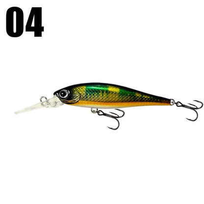 6cm 4.7g Deep Diving Crankbait for BASS, PERCH, WALLEYE, PIKE, SALMON/TROUT