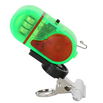 Fishing Rod Buzzer,  Electric Fishing Alarm, High Volume &  Sensitive for Night Fishing