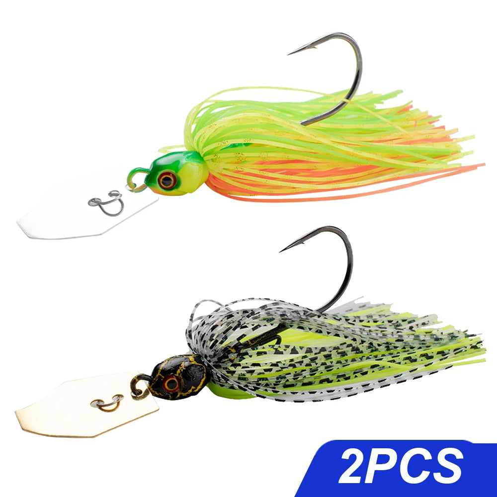 Chatter-Bait 7g/9g/12g/14g/21g  Bladed Jig Kit- For Bass, Walleye, Trout, Pike, Perch