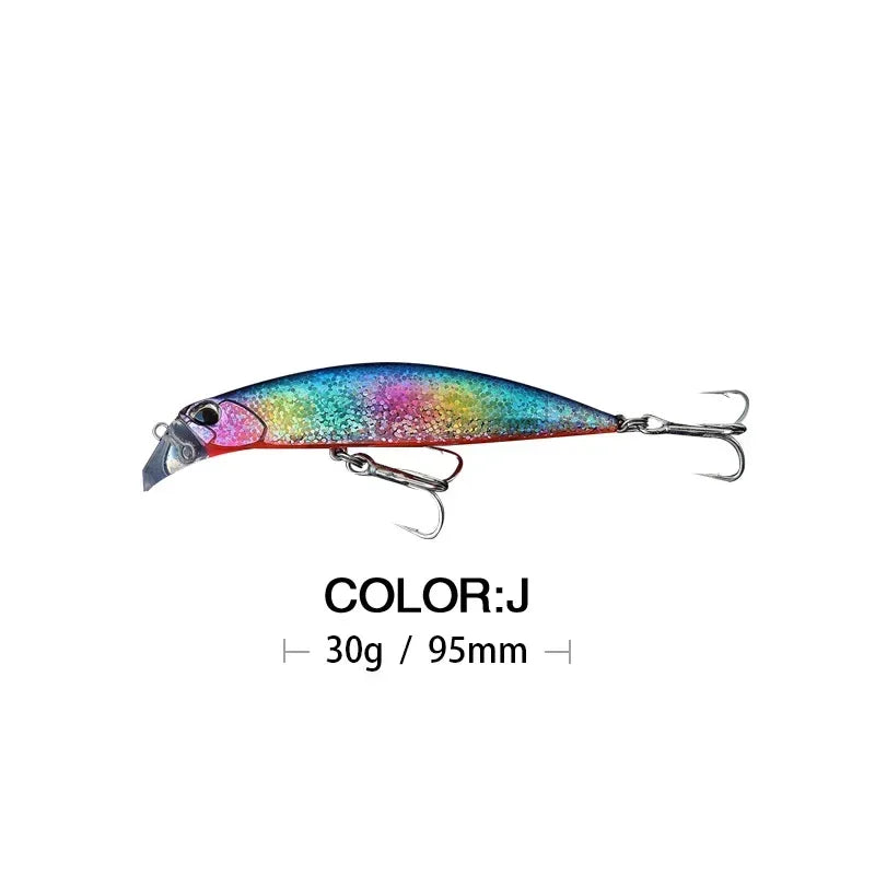 9.5cm 15g SPEARHEAD RYUKI 95S Long Cast, Sinking, Jerkbait
