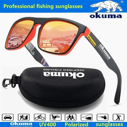 Okuma Polarized Sunglasses UV400 for Men and Women Outdoor Hunting, Fishing