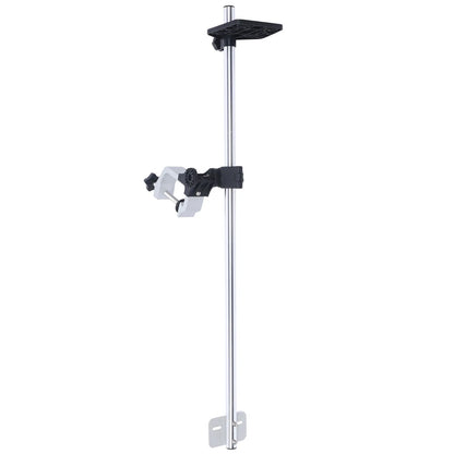 Universal 360° Rotatable Portable Transducer & Fishfinder Mounting Bracket for All Boats, Kayaks – Lightweight, Adjustable