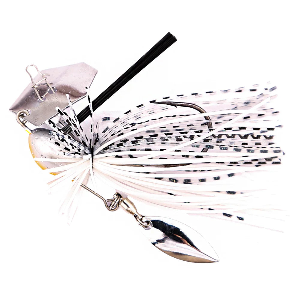 B&U Bladed Chatterbait Jig- Pike, Bass, Trout, Walleye
