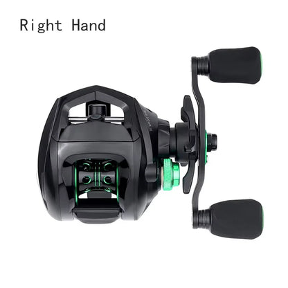 LINNHUE Best Baitcasting Reel BS2000 8.1:1 High Speed, with Spare Spool, Saltwater- Freshwater