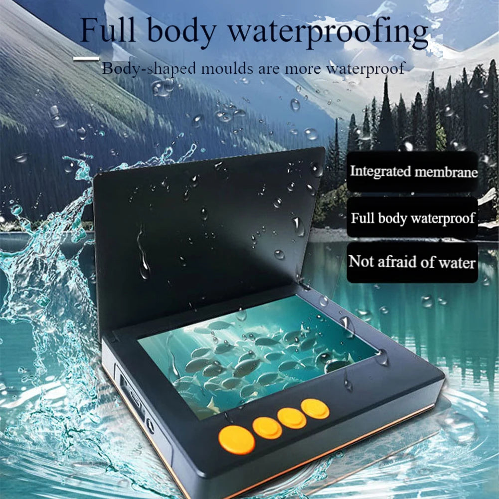 4.3/5 Inch HD Underwater Fishing Camera with 220° Wide View Ice Fishing Fish Finder Camera for Ice, Lake, Sea, Boat, Kayak Fishing