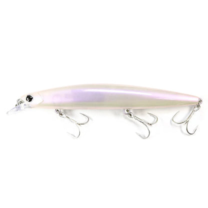 B&U 135mm 27.1g Ultra Long Casting 135S Saltwater Sinking Minnow--GREAT for Seabass, Stripers, Salmon, Steelhead, Coastal Trout, Pike, Musky & other PREDATORS