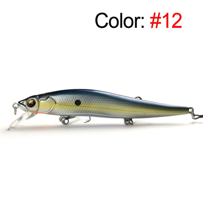 THETIME 110mm/14g PS110 SP  Jerkbait with Tungsten Weight System-for Bass, Pike, Walleye, Trout, Perch, Crappie