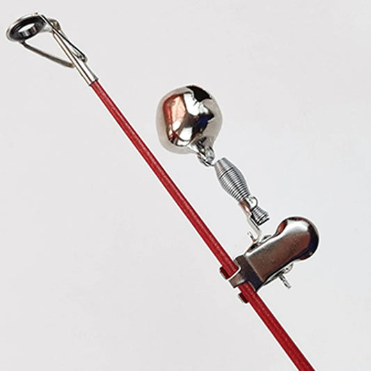 5/10PCS Rod Tip Clamp- Fishing Pole Bite Alarm/ Alert, Adjustable Metal Fish Alarm Bells