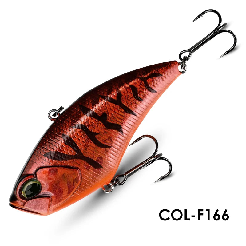 MEREDITH Apex Vibe F85mm 24g Wobblers- Lipless Crankbait/ Vibration Bait for Full Depth