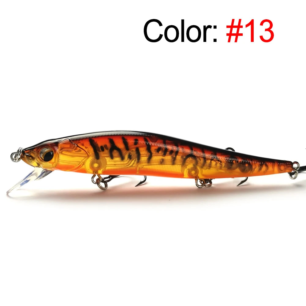 THETIME 110mm/14g PS110 SP  Jerkbait with Tungsten Weight System-for Bass, Pike, Walleye, Trout, Perch, Crappie