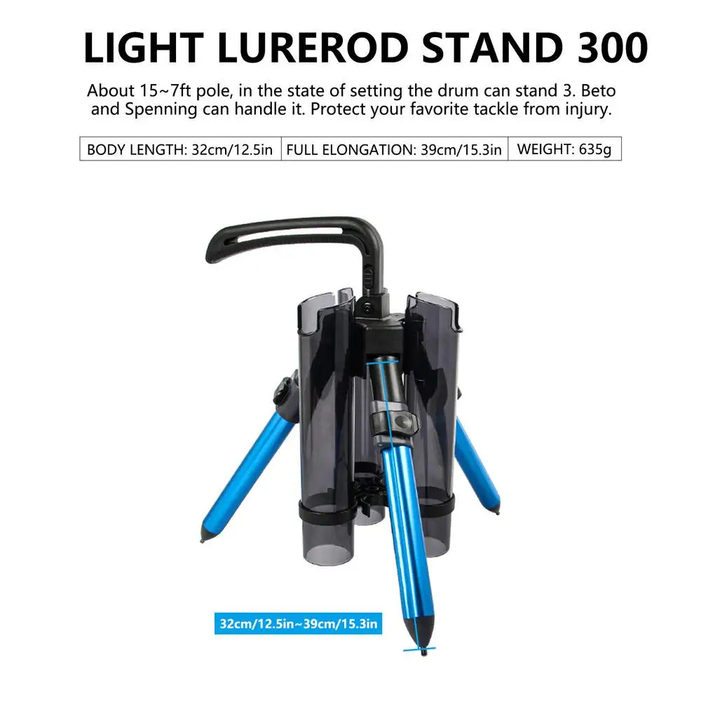 3 Fishing Rod Holder Tripod, Aluminum Alloy For Fishing