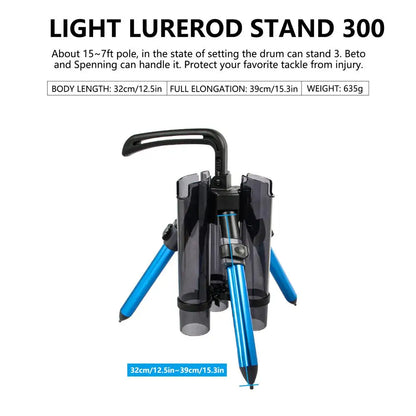 3 Fishing Rod Holder Tripod, Aluminum Alloy For Fishing