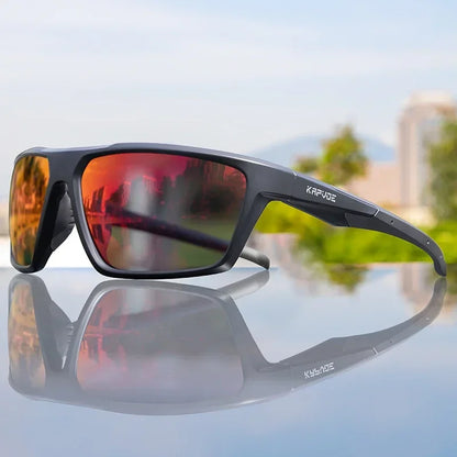 Kapvoe Fashion Polarized Sunglasses Cycling Glasses UV400 Eyewear for Men or Women-Fishing, Driving, Climbing, Outdoor Sports
