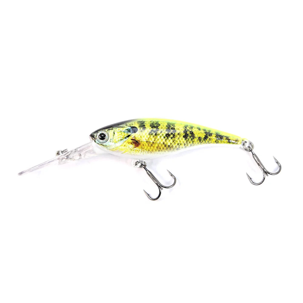 B&U Fishing Lures- Suspending Crankbait with Long Casting System, Hard Bait- 58mm 3D Printing