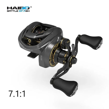 Haibo 23 ARISE PRO/PRO+ Baitcasting Fishing Reel 11B+1RB 6.4:1-8.1:1 Freshwater and Sea, Long Casting- Snakehead