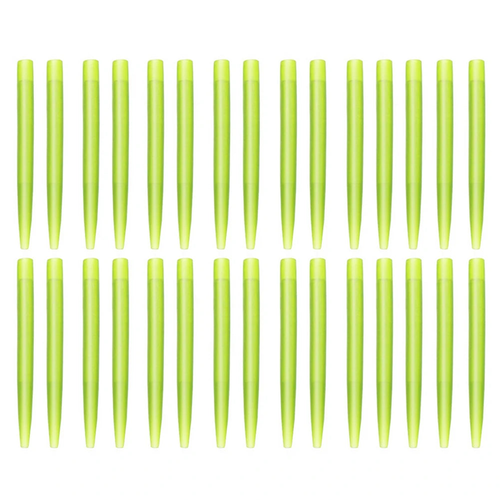 30/50/100pcs Anti Tangle Hook Sleeve Aligner Positioner Tubes Carp Fishing Rig Anti Sleeve Terminal