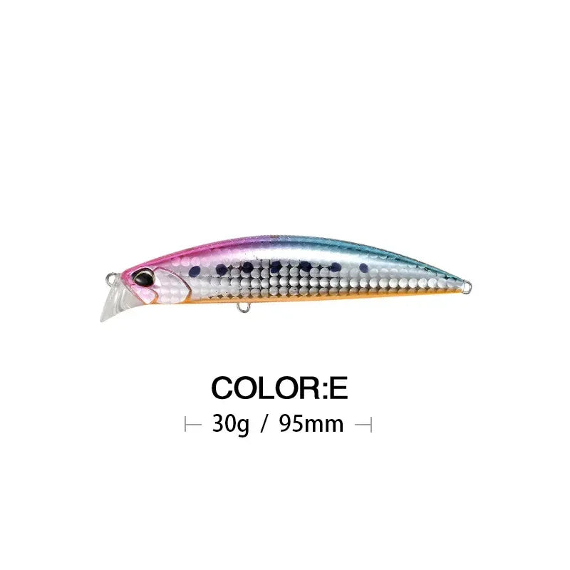 9.5cm 15g SPEARHEAD RYUKI 95S Long Cast, Sinking, Jerkbait