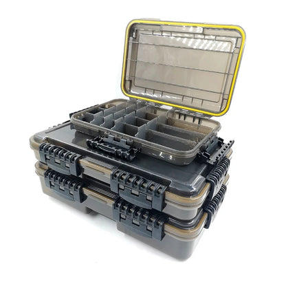Large-Capacity Waterproof Tackle Box / Multiple Compartments