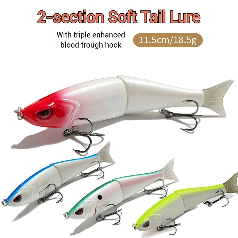 Balam Glide Bait- Pike Lure- Bass, Catfish- Saltwater Hard Lure- Glidebait- Leurre De Pêche