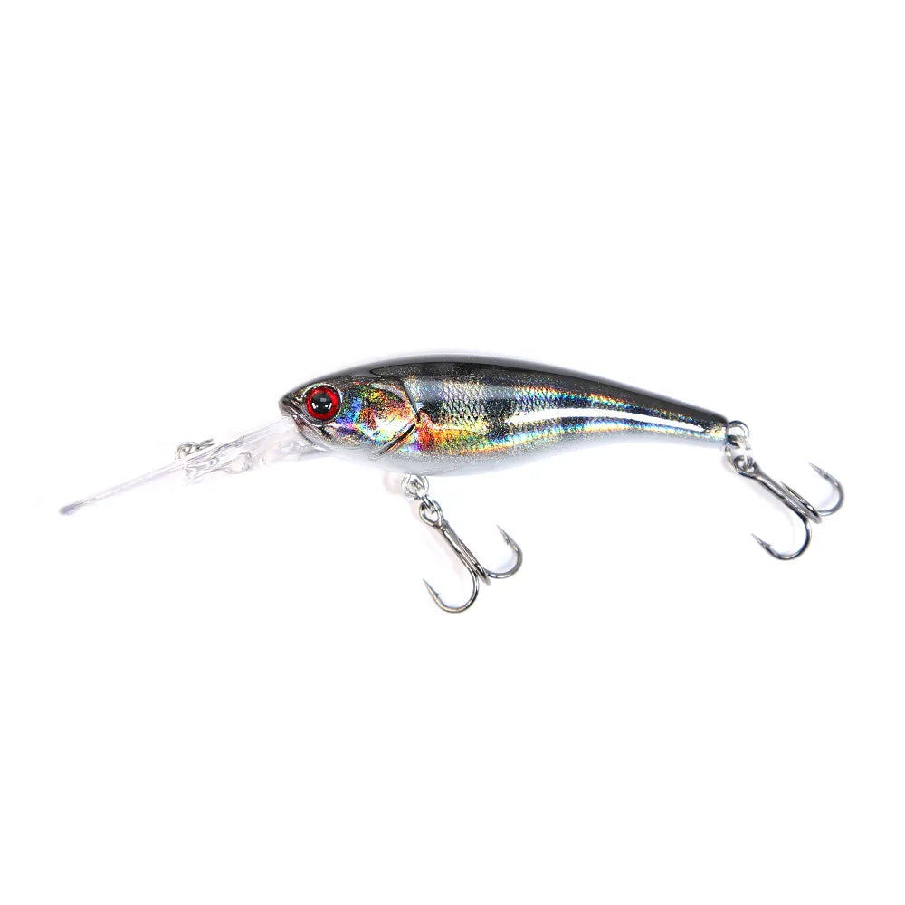 B&U Fishing Lures- Suspending Crankbait with Long Casting System, Hard Bait- 58mm 3D Printing
