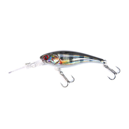 B&U Fishing Lures- Suspending Crankbait with Long Casting System, Hard Bait- 58mm 3D Printing