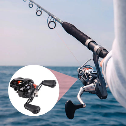Baitcasting Reel Magnetic Brake System Baitcasting Fishing Reel Right Left Hand High Speed Fishing Reel for Fresh, Saltwater
