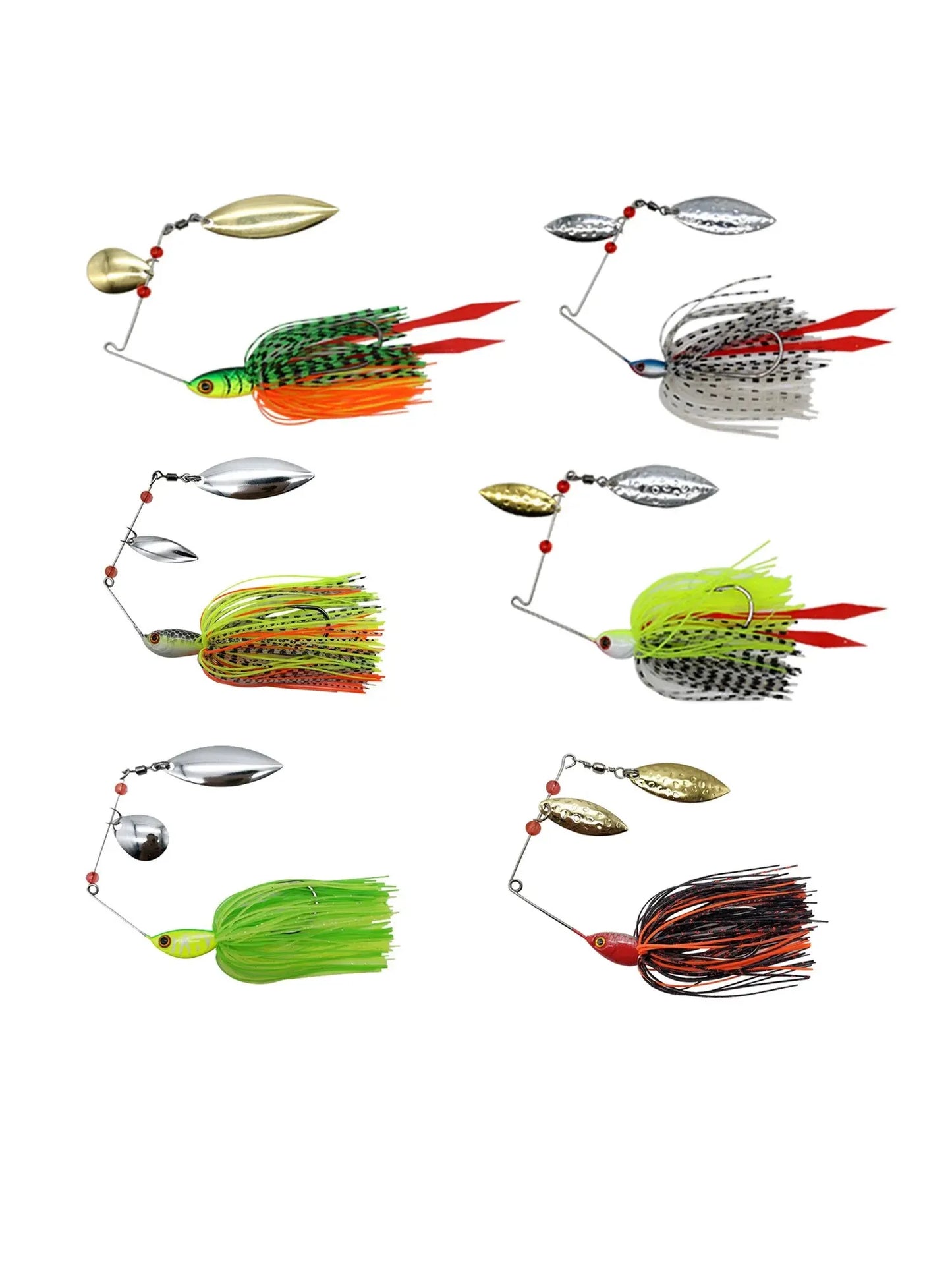 Mycena 16G&18G&21G SpinnerBait--BASS, PIKE, all PREDATORS