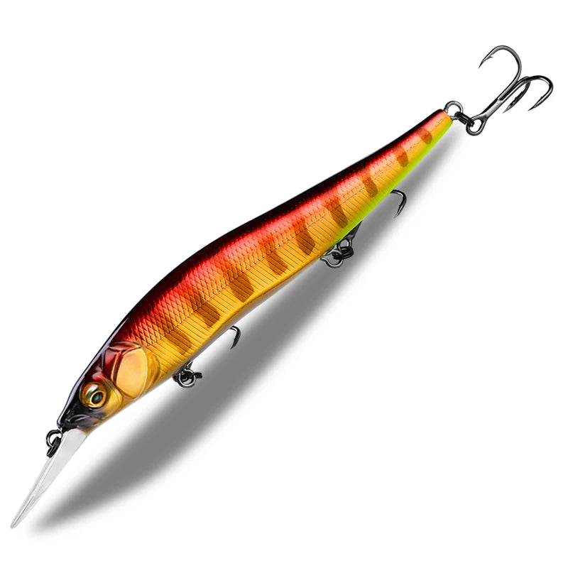 ASINIA Professional  110mm 14g Dives 1.8m/ SP Fishing Lures 
JERKBAIT FOR BASS, PIKE, WALLEYE, TROUT/SALMON, PERCH, CRAPPIE