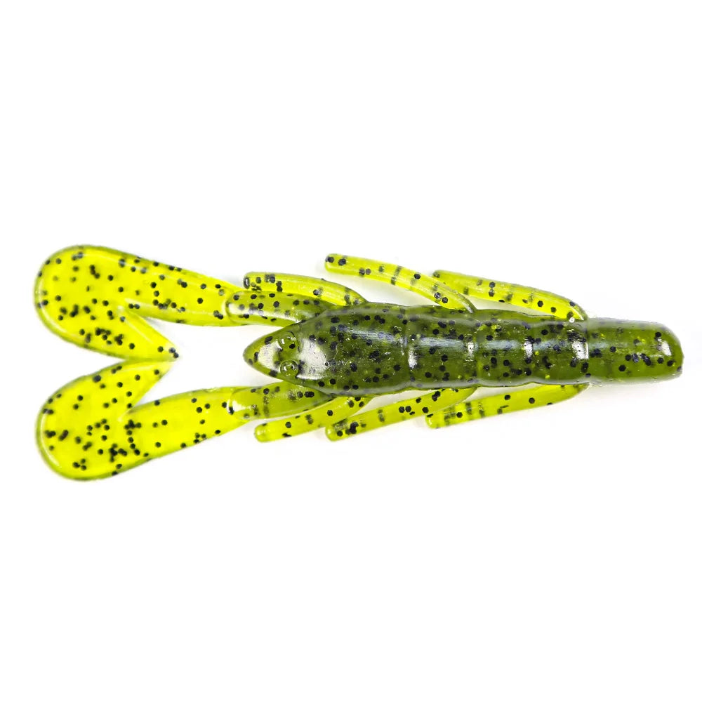 PEAK 6pcs Craws Soft Baits--BASS, PIKE, CATFISH, & other PREDATORS