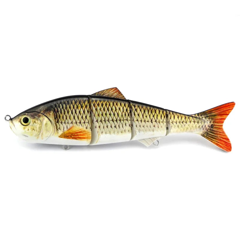25.5cm 148g Oversized Jointed Minnow VIB Lure- Long Casting Saltwater Hard Bait for Big Predators like Sea Bass, Pike