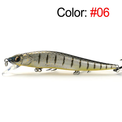 THETIME 110mm/14g PS110 SP  Jerkbait with Tungsten Weight System-for Bass, Pike, Walleye, Trout, Perch, Crappie