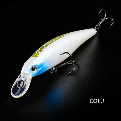 BEARKING New Arrival 80mm 10g Minnow Jerking Bait For Fishing Bass, Pike, Trout, Walleye, and ALL Predators