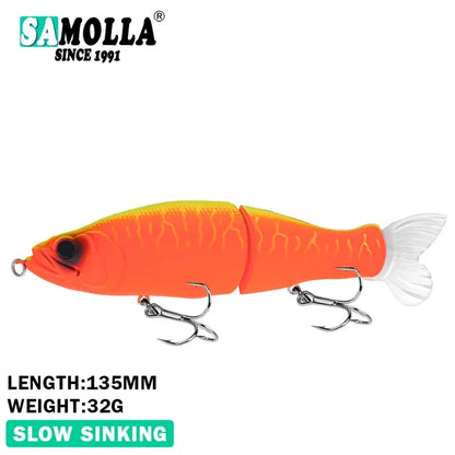 Balam Glide Bait- Pike Lure- Bass, Catfish- Saltwater Hard Lure- Glidebait- Leurre De Pêche