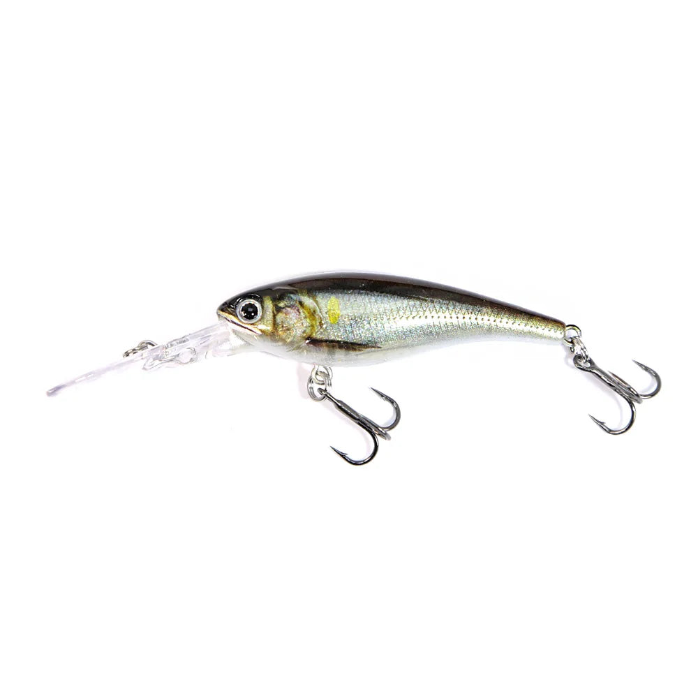 B&U Fishing Lures- Suspending Crankbait with Long Casting System, Hard Bait- 58mm 3D Printing