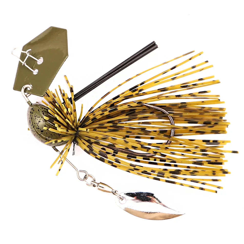 B&U Bladed Chatterbait Jig- Pike, Bass, Trout, Walleye