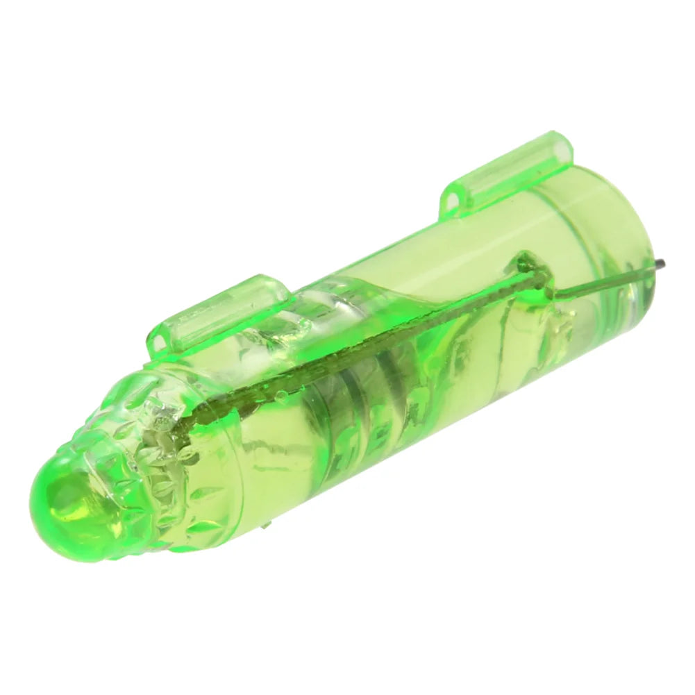 1-10PCS Underwater Mini Fish Attraction Indicator Lure LED Flashing Light Bait Fishing Tools Deep Drop Light, Squid Bait