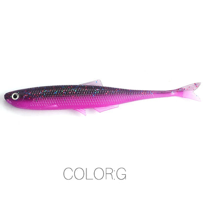 NEW Supercontinent lean ShadTeez 60mm/80mm Perch, Bass, Pike, Zander- Predator Fishing with 3d eyes